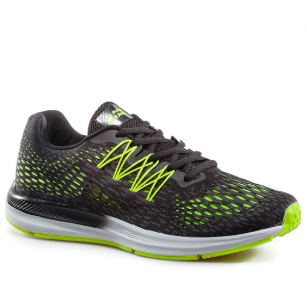Зелени дамски маратонки, текстилна материя - спортни обувки за пролетта и лятото N 100021771