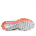 Сиви дамски маратонки, текстилна материя - спортни обувки за пролетта и лятото N 100021772