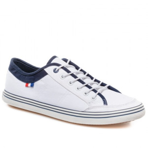 Бели мъжки маратонки, текстилна материя - спортни обувки за пролетта и лятото N 100021823 Бели мъжки маратонки, текстилна материя - спортни обувки за пролетта и лятото N 100021823