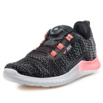 Черни дамски маратонки, текстилна материя - спортни обувки за пролетта и лятото N 100021773
