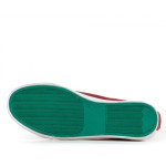 Винени мъжки маратонки, еко-кожа и текстилна материя - спортни обувки за целогодишно ползване N 100021828
