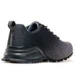 Черни дамски маратонки, текстилна материя - спортни обувки за пролетта и лятото N 100021789
