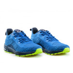 Сини дамски маратонки, текстилна материя - спортни обувки за пролетта и лятото N 100021793