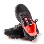 Черни дамски маратонки, текстилна материя - спортни обувки за пролетта и лятото N 100021800