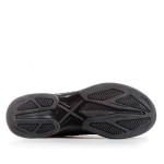 Черни мъжки маратонки, текстилна материя - спортни обувки за пролетта и лятото N 100021633