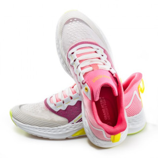 Бели дамски маратонки, текстилна материя - спортни обувки за пролетта и лятото N 100021805