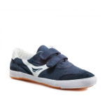Сини тинейджърски маратонки, текстилна материя - спортни обувки за целогодишно ползване N 100021838