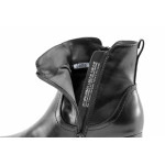 Черни дамски боти, анатомични, здрава еко-кожа - всекидневни обувки за есента и зимата N 100022324