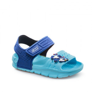 Сини детски сандали, pvc материя - ежедневни обувки за лятото N 100023210