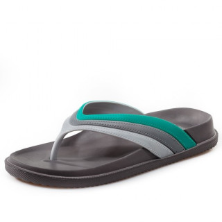 Сиви джапанки, pvc материя - ежедневни обувки за лятото N 100023090