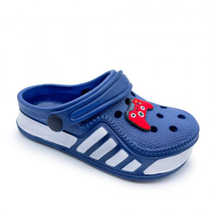 Сини детски чехли, pvc материя - ежедневни обувки за лятото N 100023239