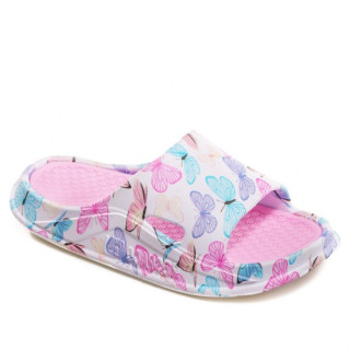 Розови джапанки, pvc материя - ежедневни обувки за лятото N 100023126