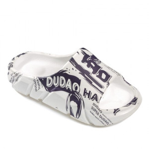 Бели джапанки, pvc материя - ежедневни обувки за лятото N 100023104 Бели джапанки, pvc материя - ежедневни обувки за лятото N 100023104