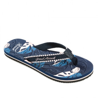 Сини джапанки, pvc материя и текстилна материя - ежедневни обувки за лятото N 100023142
