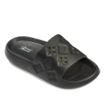 Черни джапанки, pvc материя - ежедневни обувки за лятото N 100023144