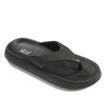 Черни джапанки, pvc материя - ежедневни обувки за лятото N 100023151