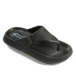 Черни джапанки, pvc материя - ежедневни обувки за лятото N 100023154