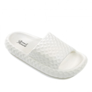 Бели джапанки, pvc материя - ежедневни обувки за лятото N 100023158