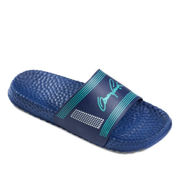 Сини джапанки, pvc материя - ежедневни обувки за лятото N 100023114