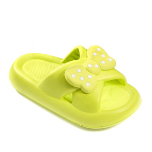 Зелени джапанки, pvc материя - ежедневни обувки за лятото N 100023163