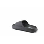 Черни джапанки, pvc материя - ежедневни обувки за лятото N 100023060