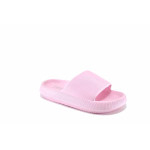Розови джапанки, pvc материя - ежедневни обувки за лятото N 100023062