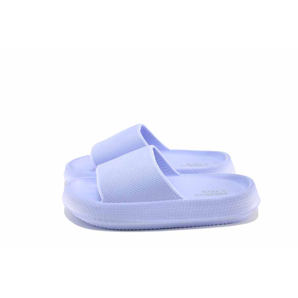 Лилави джапанки, pvc материя - ежедневни обувки за лятото N 100023065