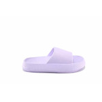 Лилави джапанки, pvc материя - ежедневни обувки за лятото N 100023064