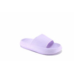 Лилави джапанки, pvc материя - ежедневни обувки за лятото N 100023064