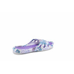 Лилави джапанки, pvc материя - ежедневни обувки за лятото N 100023067