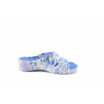 Сини джапанки, pvc материя - ежедневни обувки за лятото N 100023068
