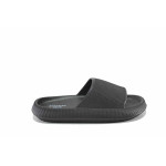 Черни джапанки, pvc материя - ежедневни обувки за лятото N 100023070