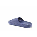 Сини джапанки, pvc материя - ежедневни обувки за лятото N 100023071