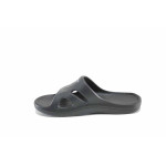 Черни джапанки, pvc материя - ежедневни обувки за лятото N 100023073