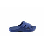Сини джапанки, pvc материя - ежедневни обувки за лятото N 100023072