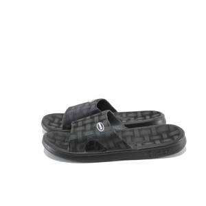 Черни анатомични джапанки, pvc материя - ежедневни обувки за лятото N 100023074