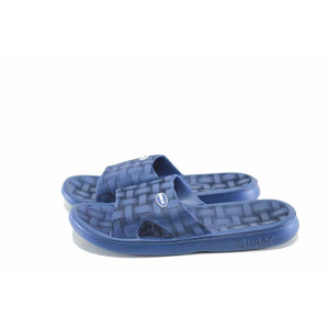 Сини анатомични джапанки, pvc материя - ежедневни обувки за лятото N 100023075