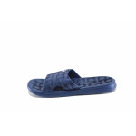 Сини джапанки, pvc материя - ежедневни обувки за лятото N 100023075