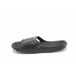 Черни джапанки, pvc материя - ежедневни обувки за лятото N 100023078