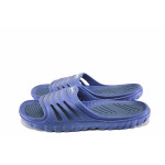 Сини джапанки, pvc материя - ежедневни обувки за лятото N 100023079