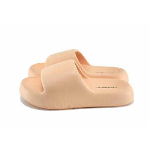 Оранжеви анатомични джапанки, pvc материя - ежедневни обувки за лятото N 100023285