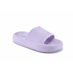 Лилави джапанки, pvc материя - ежедневни обувки за лятото N 100023289