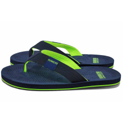 Тъмносини анатомични джапанки, pvc материя - всекидневни обувки за лятото N 100023294