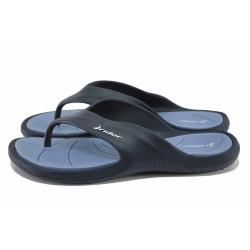 Сини анатомични джапанки, pvc материя - ежедневни обувки за лятото N 100023327