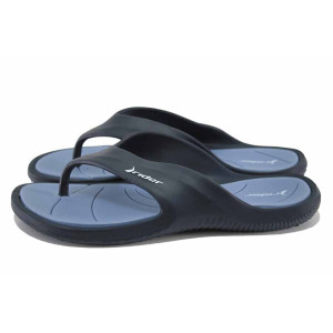 Сини анатомични джапанки, pvc материя - ежедневни обувки за лятото N 100023327