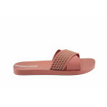Розови джапанки, pvc материя - ежедневни обувки за лятото N 100023329