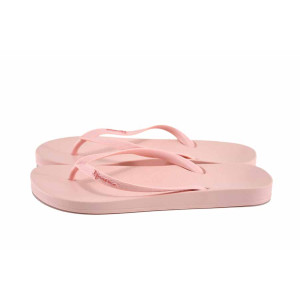 Розови анатомични джапанки, pvc материя - ежедневни обувки за лятото N 100023330