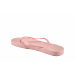 Розови джапанки, pvc материя - ежедневни обувки за лятото N 100023330