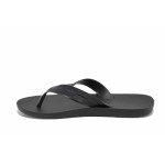 Черни джапанки, pvc материя - ежедневни обувки за лятото N 100023336