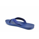 Сини джапанки, pvc материя - ежедневни обувки за лятото N 100023337